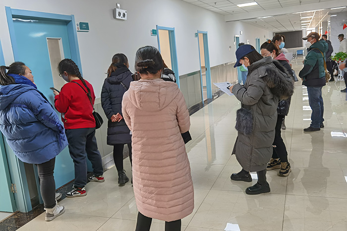 公司組織全員開展健康體檢