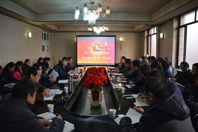 公司召開黨委中心組（擴(kuò)大）會(huì)議 專題學(xué)習(xí)黨的十九大精神